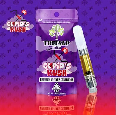Treesap - 1G Distillate Cartridge - Cupids Kush - Indica