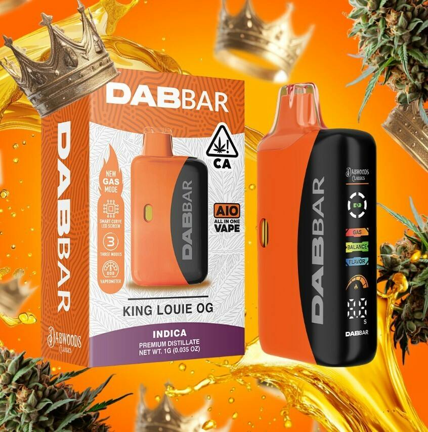 Classics | King Louie OG | Dab Bar 3.0 Disposable | 1g