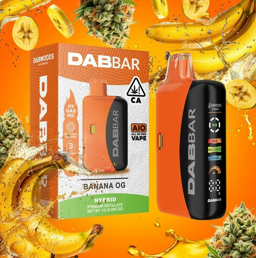 Classics | Banana OG | Dab Bar 3.0 Disposable | 1g