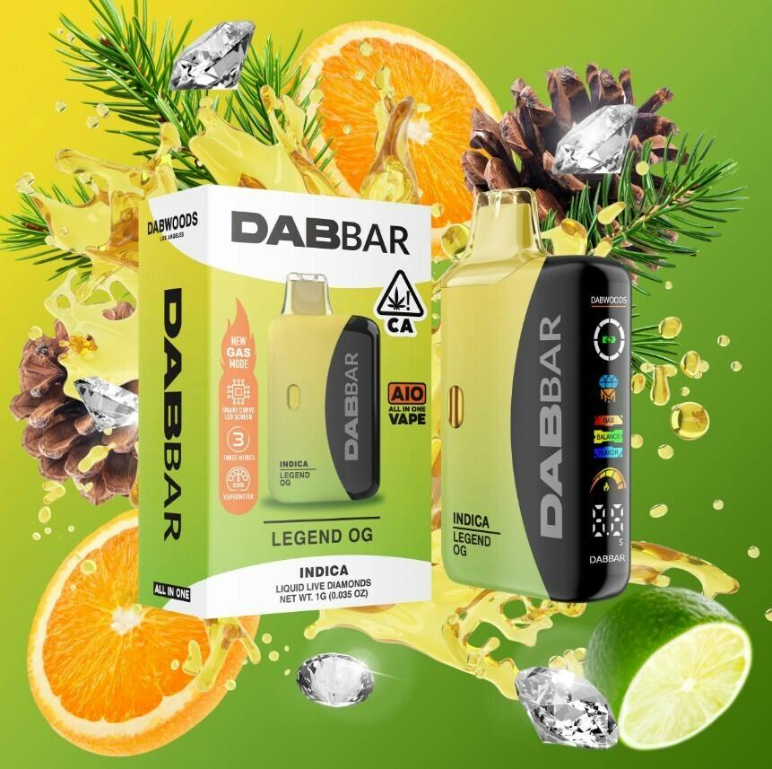 Legend OG | Dab Bar 3.0 Liquid Live Diamonds Disposable | 1g