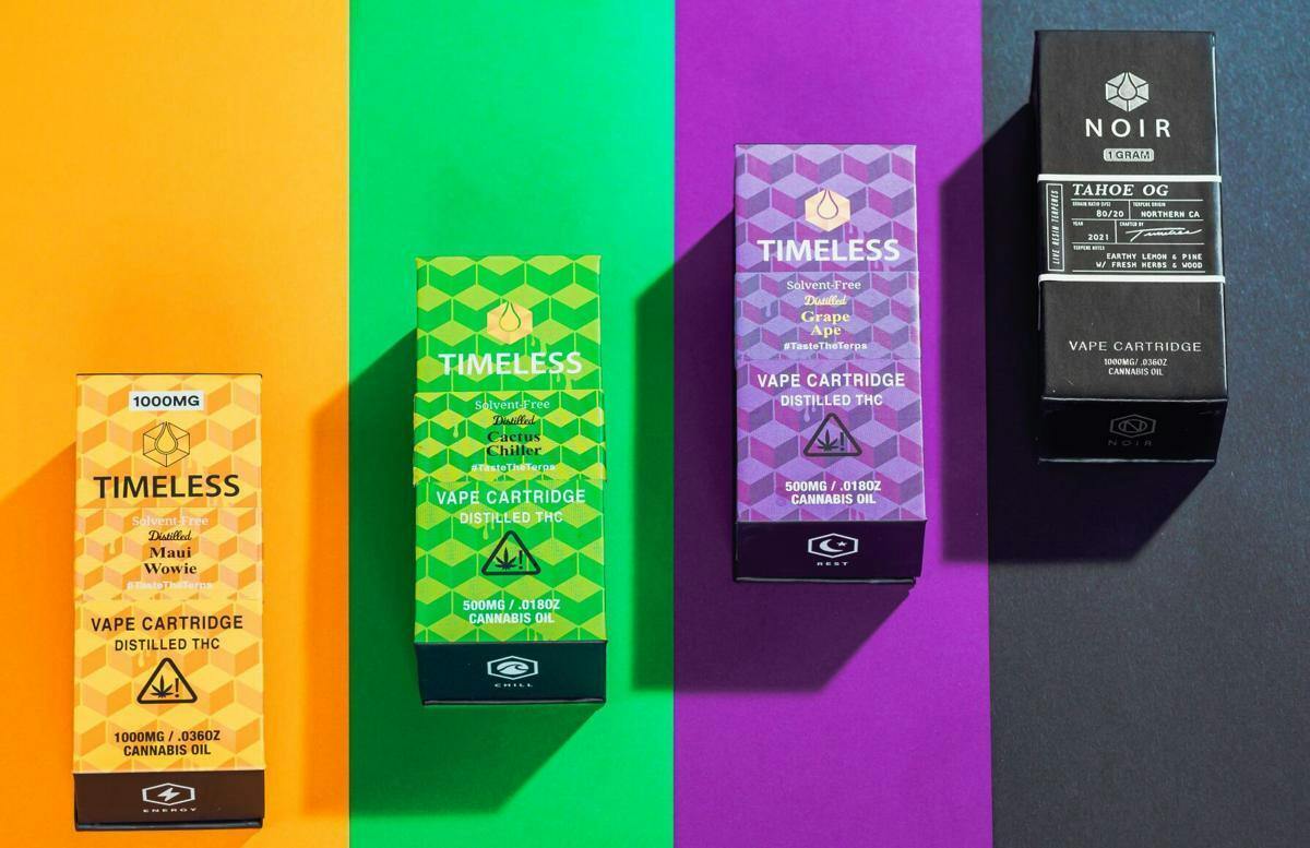 Timeless Vapes- Blue Dream | CHILL | Disposable 1g