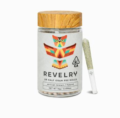 Revelry Herb Co- Gush Mountain Pre-Roll 28 Pack (0.5g/ea) 14g