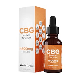 VLASIC LABS | CBG ISOLATE TINCTURE | 1800MG