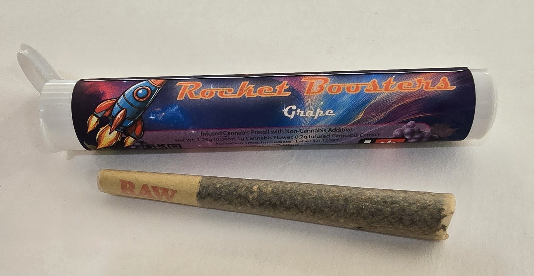 Rocket Boosters Infused Prerolls 1g at The House Of Dank LLC