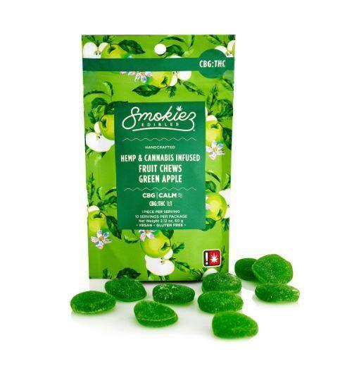 CBD/CBG Green Apple Gummies 20-Pack