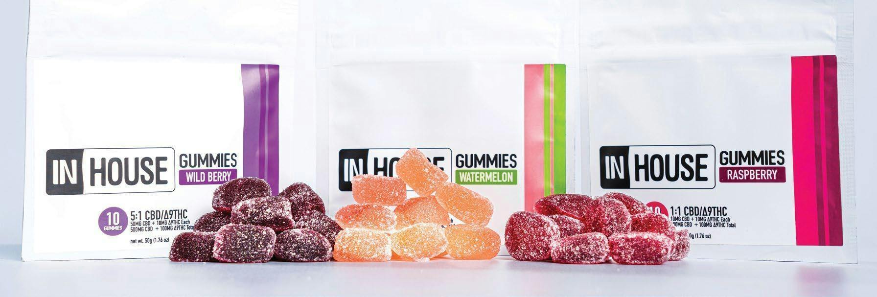In House - Blood Orange 5:1 10mg Fast Acting Chews