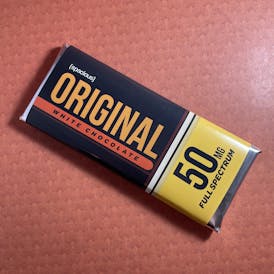 50MG THC White Chocolate Bar (FULL SPECTRUM)