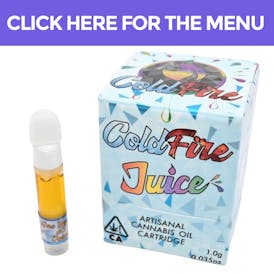 The Best ColdFire Vape Menu! Over 60 Strains!!!