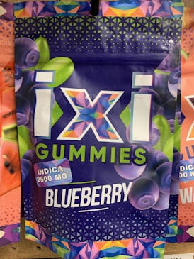 IXI 2500mg Indica Blueberry Gummies