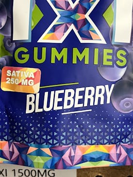 IXI Blueberry 250mg Sativa Gummies