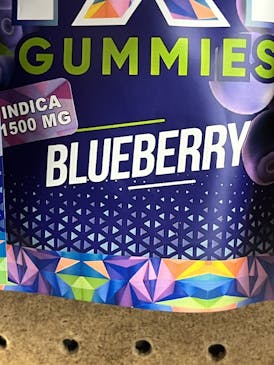 IXI Blueberry 1500mg Indica Gummies