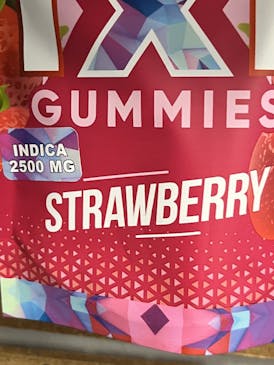 IXI Strawberry 2500mg Indica Gummies