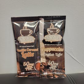 Sick Sisters - 50MG Instant Coffee - English Toffee Cappuccino