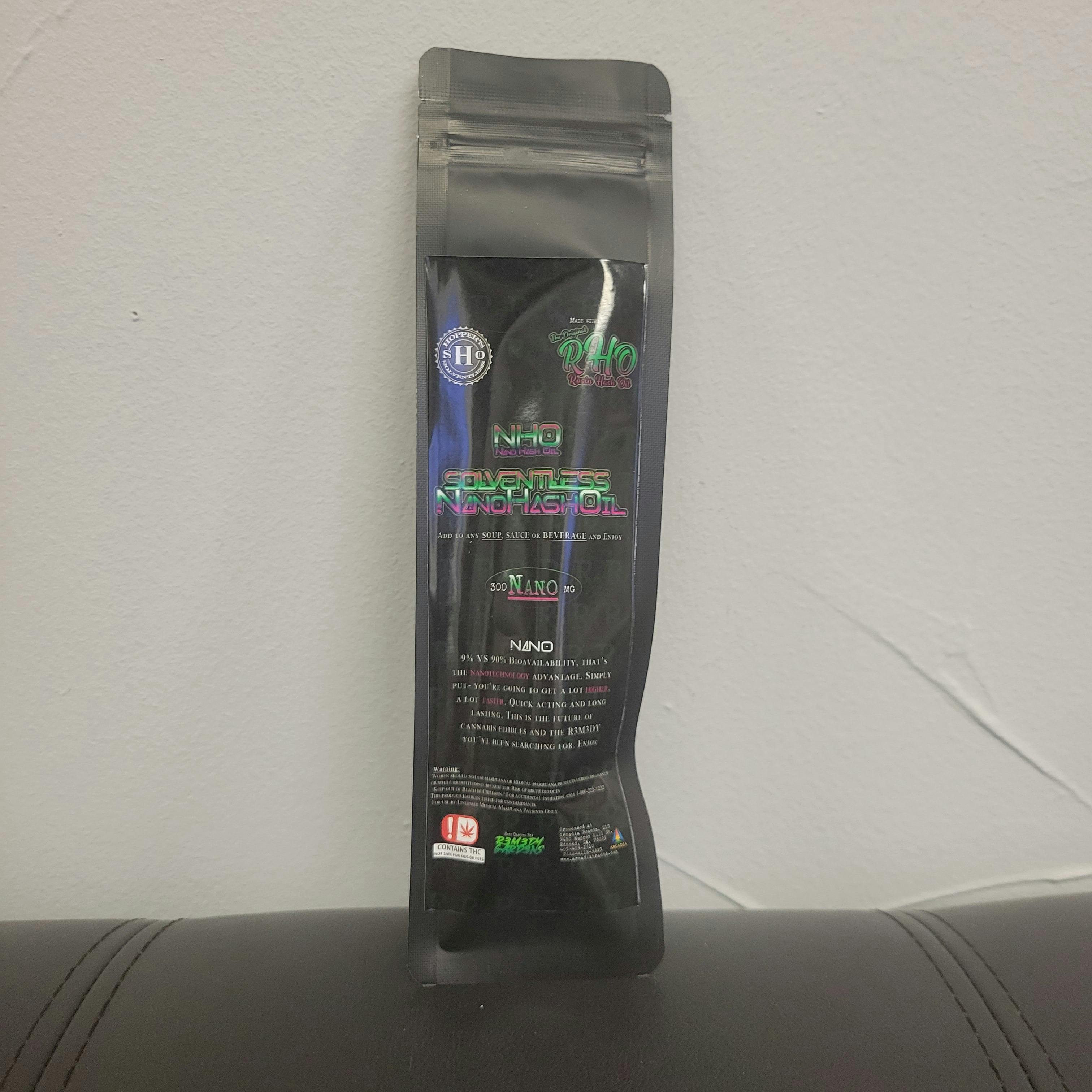 300mg Solventless Nano Hash Oil (Liquid)