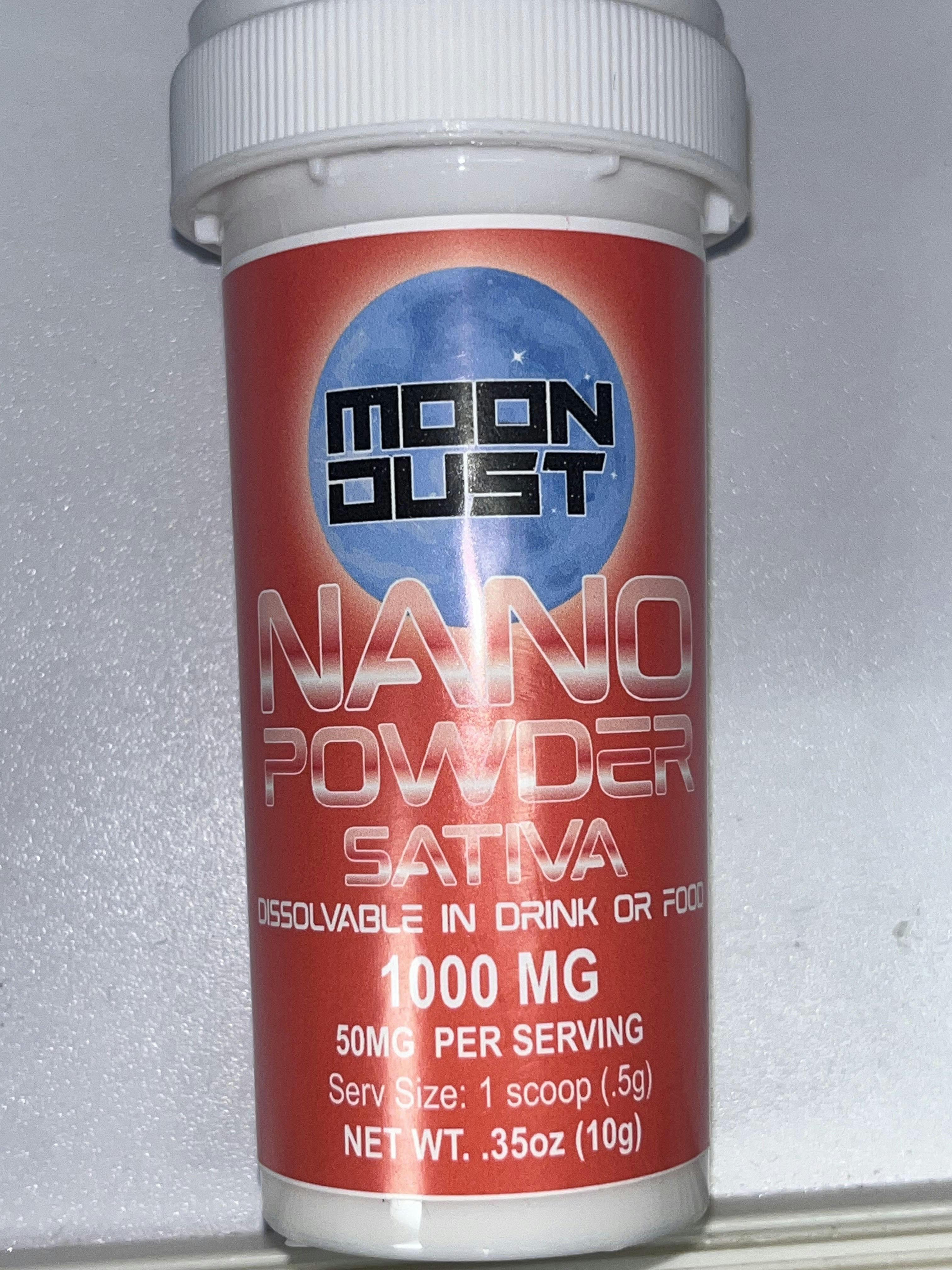 Moon Dust | Sativa Nano Powder | Mix-ins | 1000mg | 1g