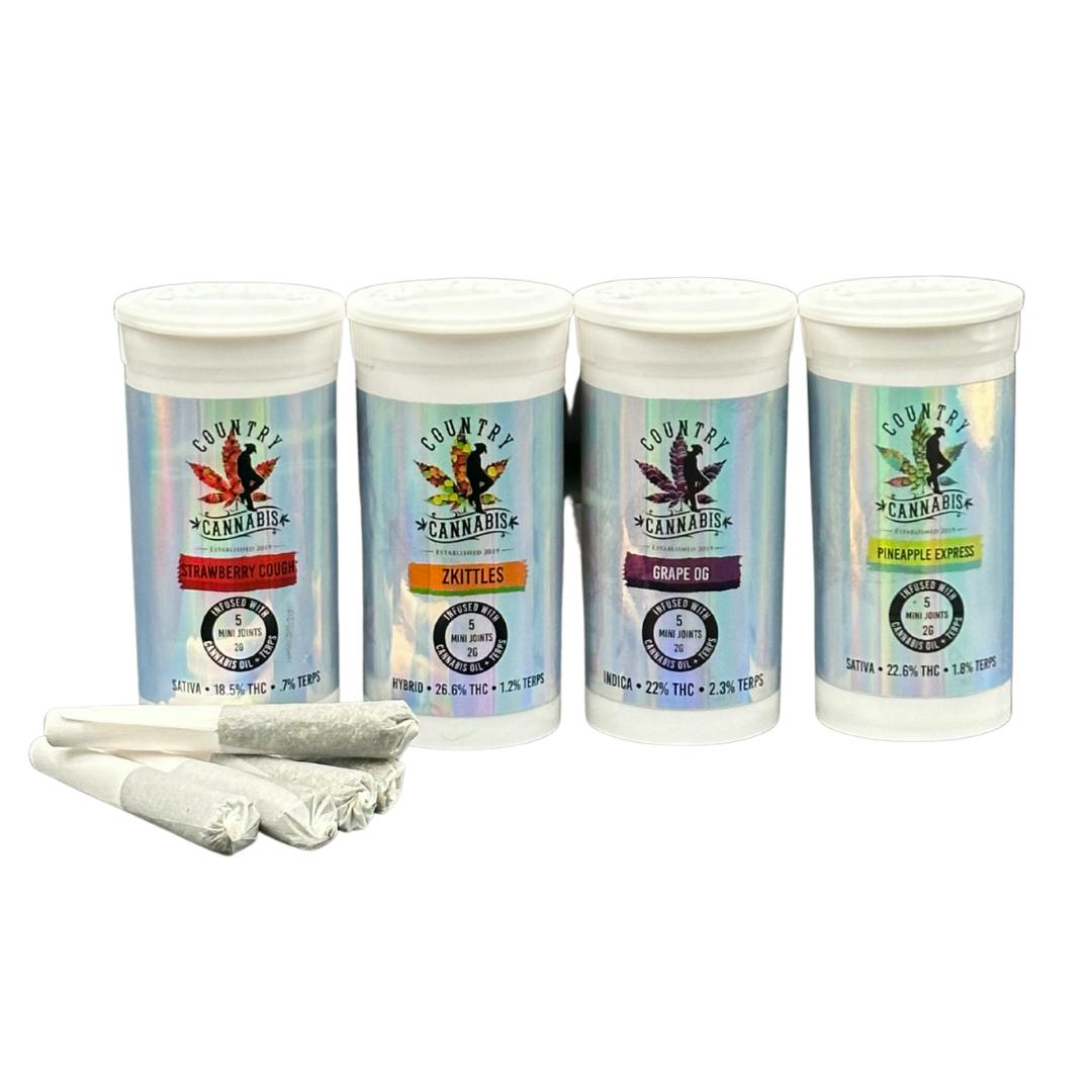 Grape OG | Mini Infused Pre-Roll | 2G | 5pk
