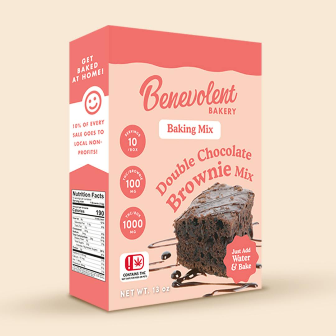 1000MG Infused Double Chocolate Brownie Mix