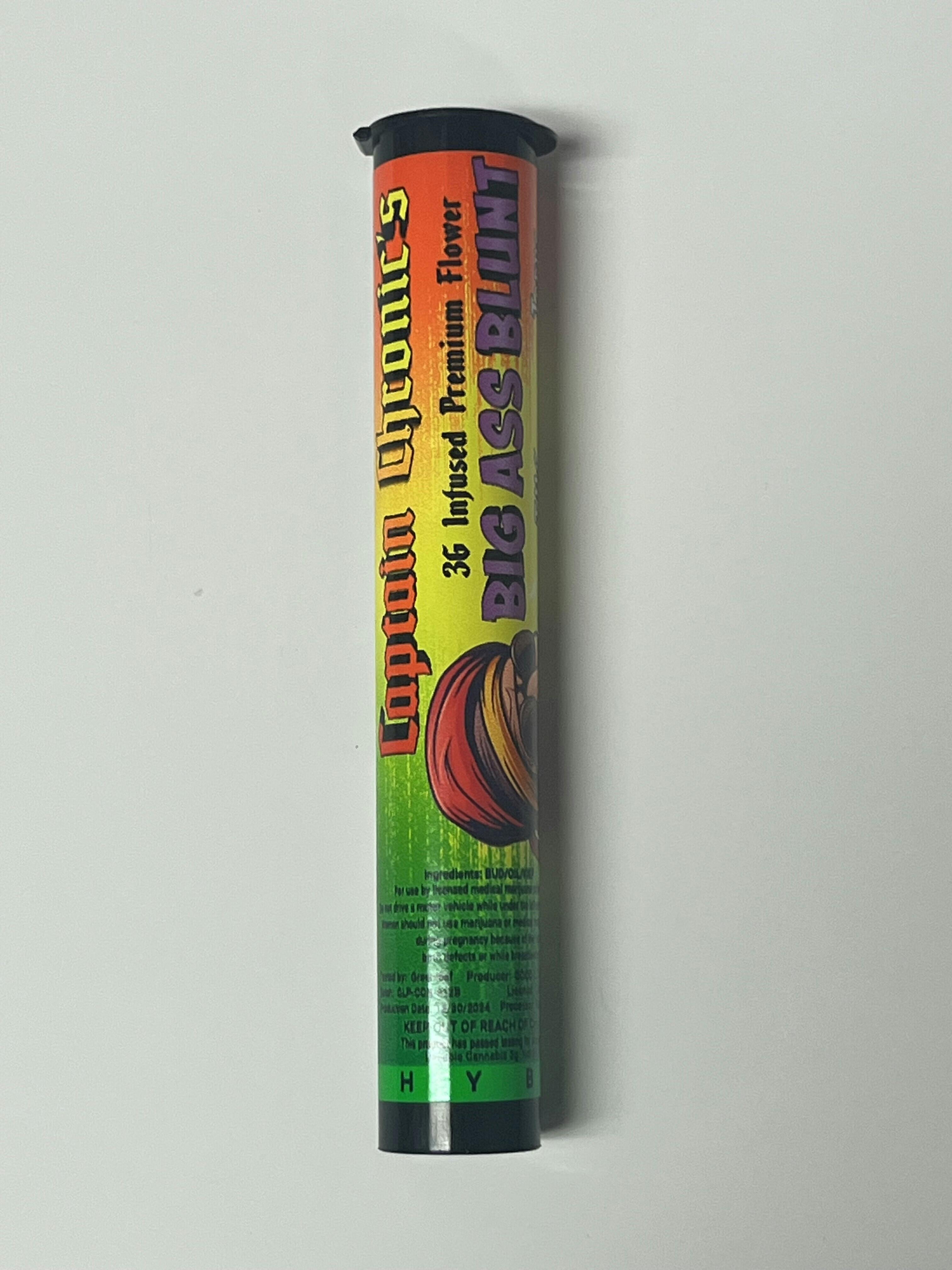 Captain Chronic's Big Ass Blunt - 3g Infused Blunt - Indica