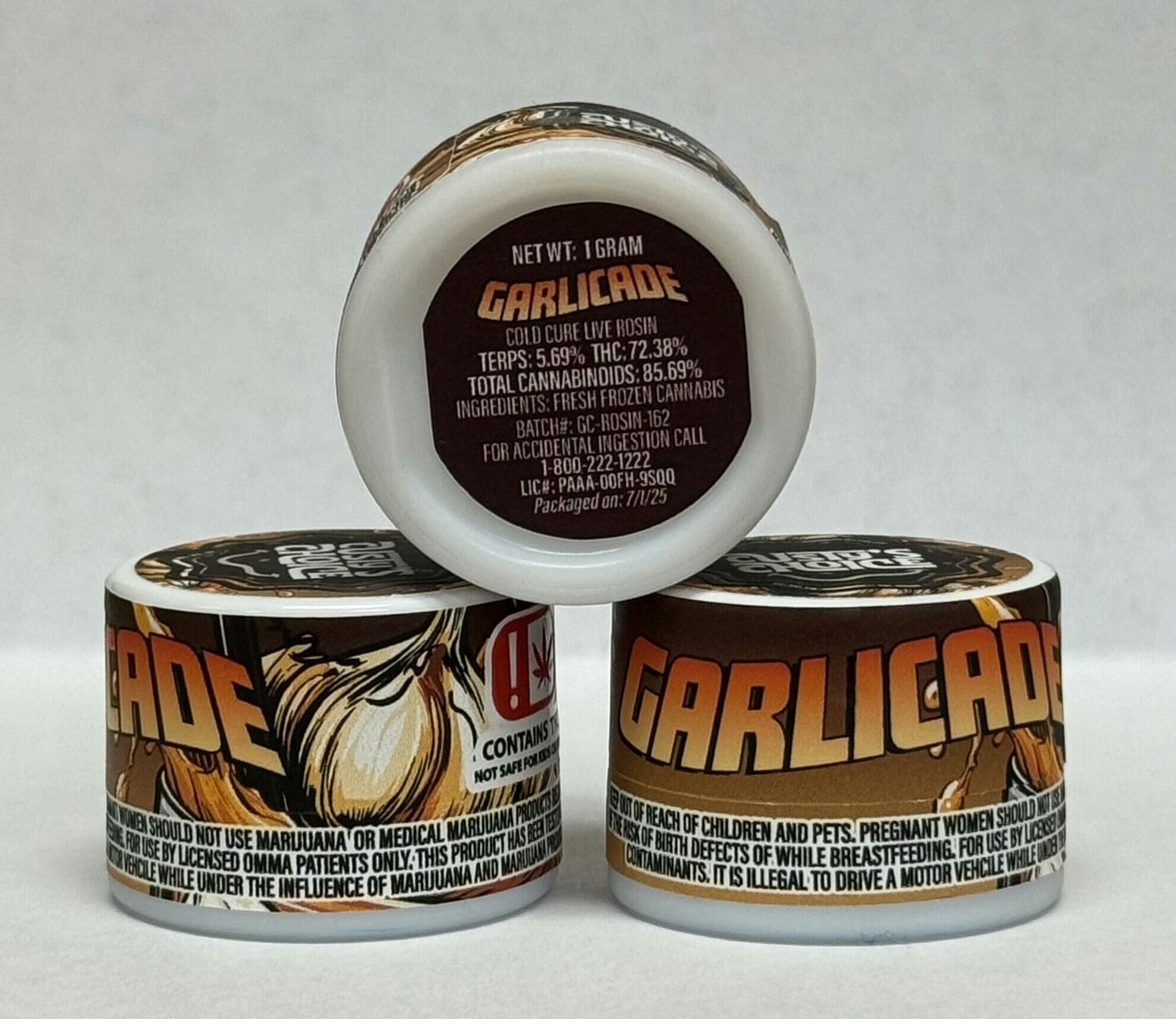 Garlicade | Solventless | Rosin | 1g