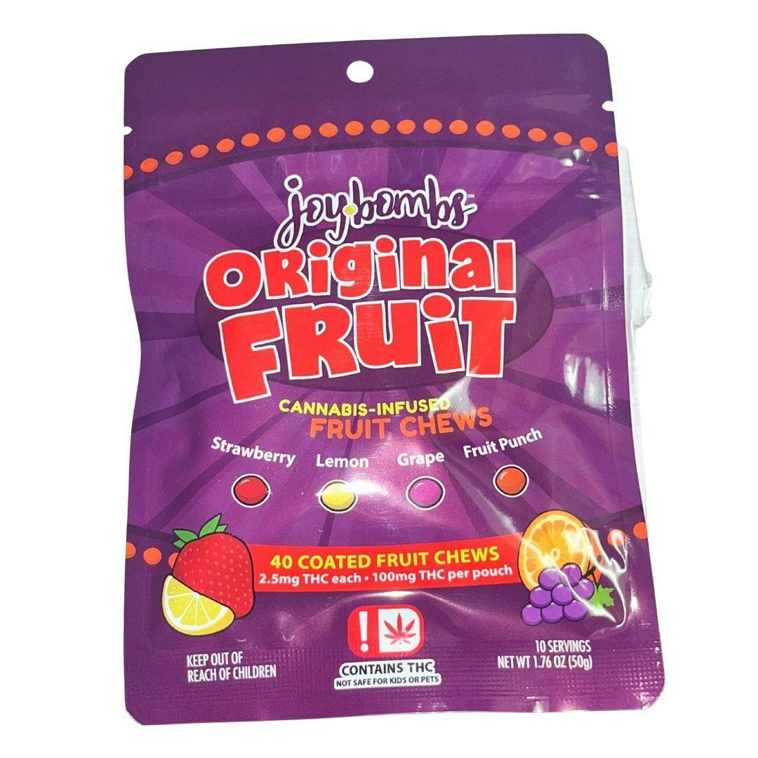 Joy Bombs Original Fruit - 100mg THC (40pk / 2.5mg THC ea)