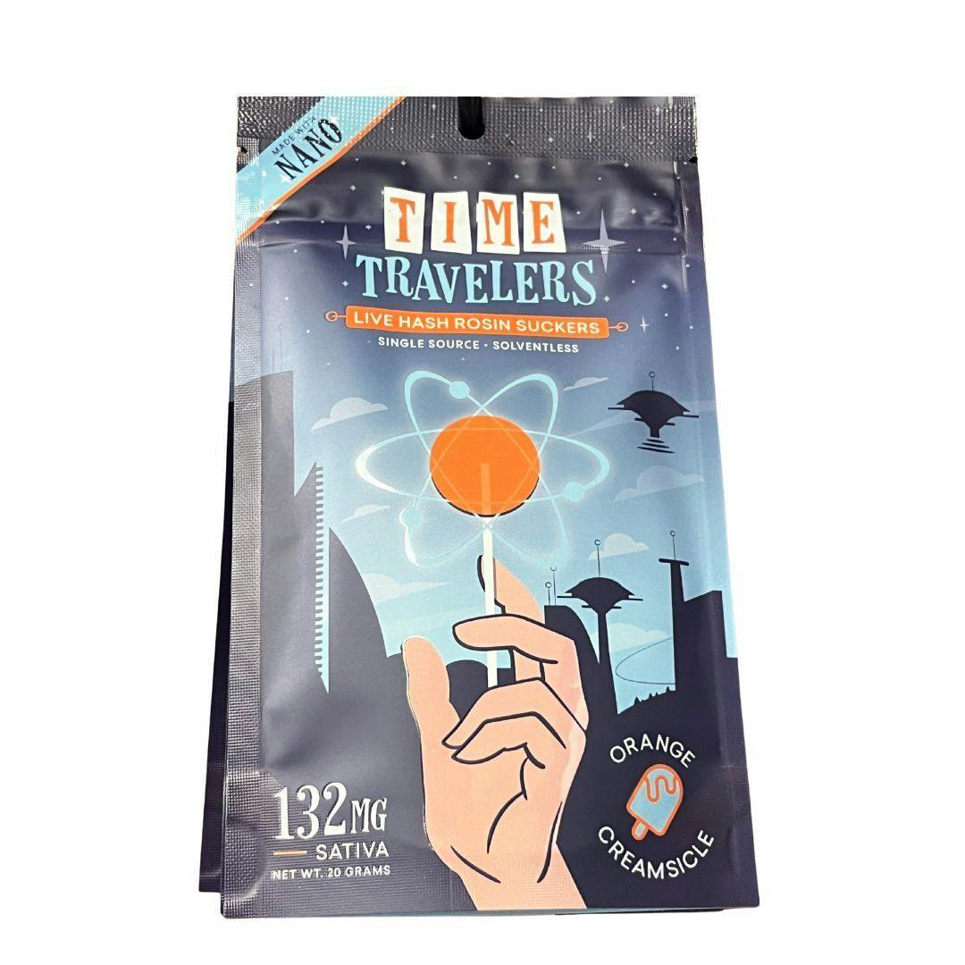 Time Travelers - Nano Hash Rosin Sucker - Orange Cream - Sativa - 132mg