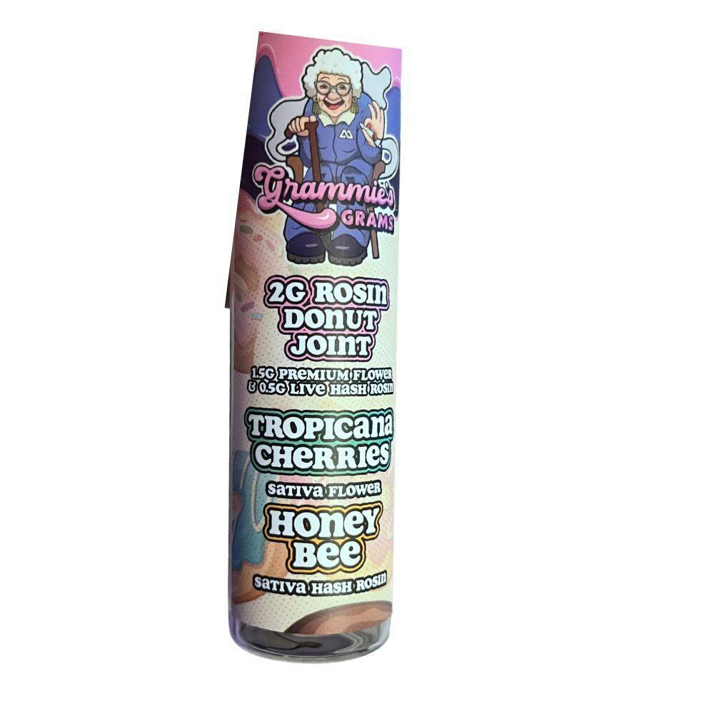 Tropicana Cherries x Honey Bee - 2g Rosin Donut Joint