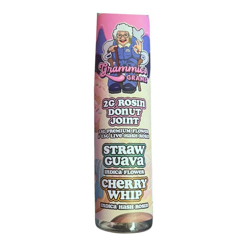Straw Guava x Cherry Whip - 2g Rosin Donut Joint