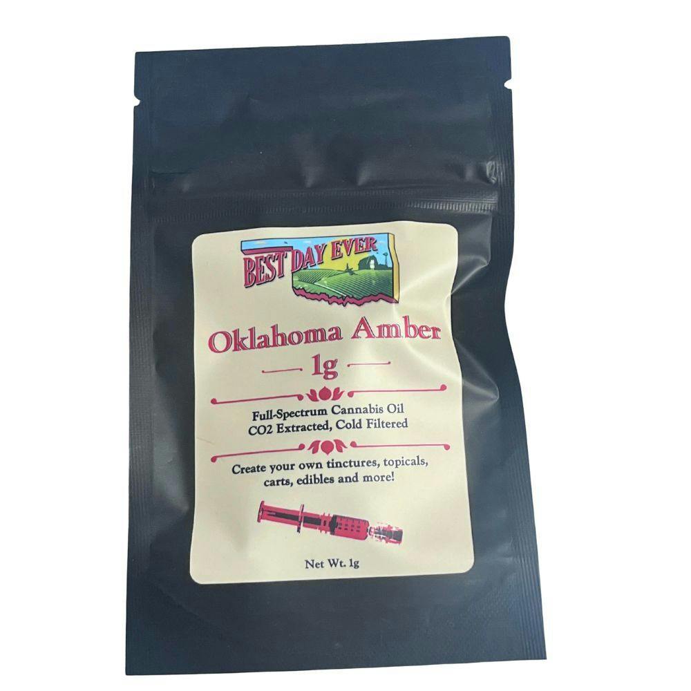 Best Day Ever - Oklahoma Amber 1G CO2 Full Spectrum Oil