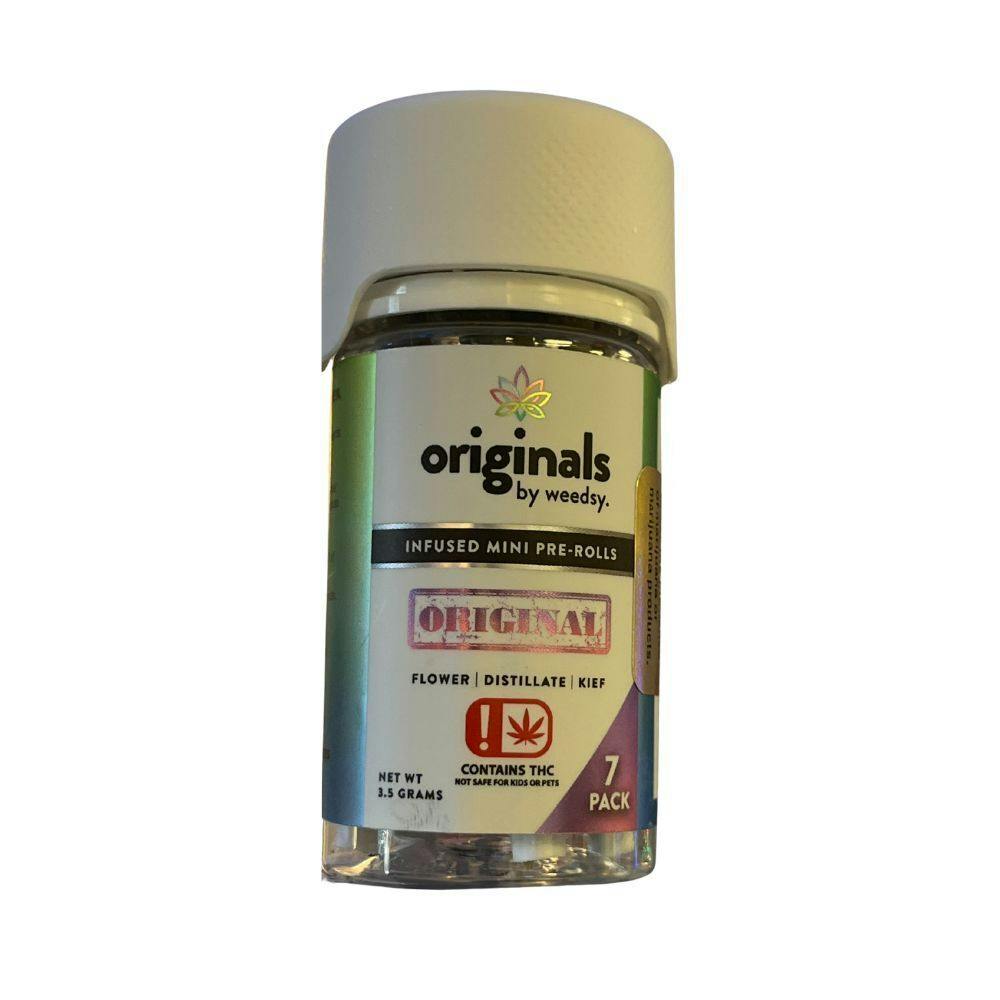 Original 3.5G Infused Mini Pre-Rolls (7-Pack)