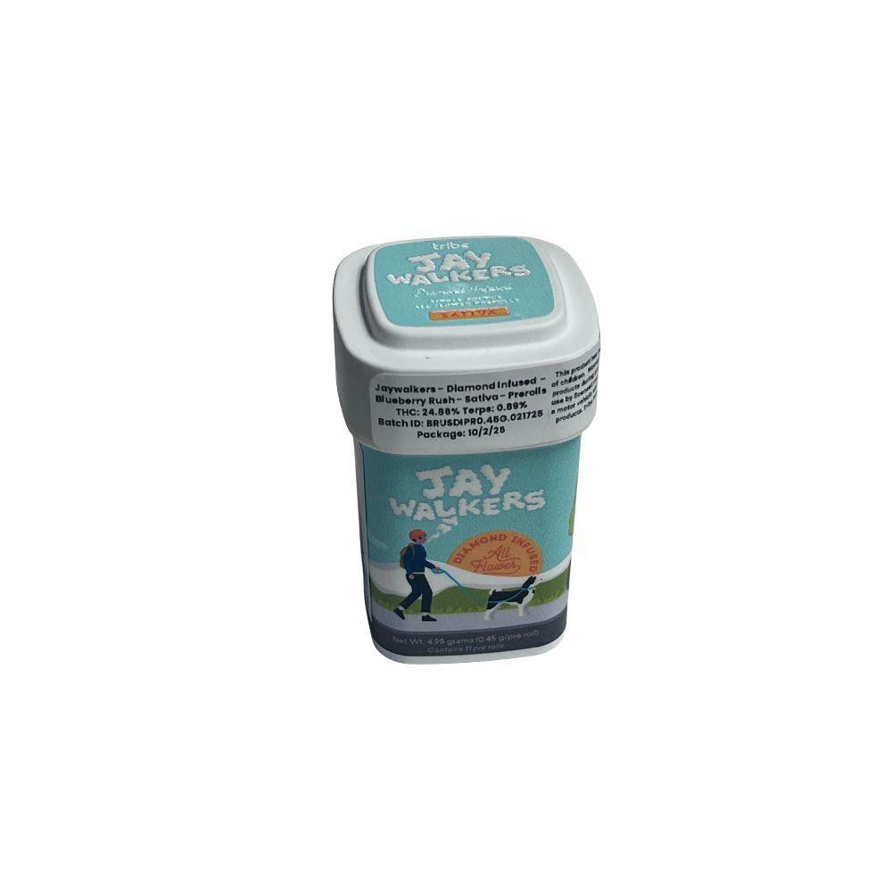Blueberry Rush | Jaywalkers Diamond Infused Minis | 0.45g each | 11pk