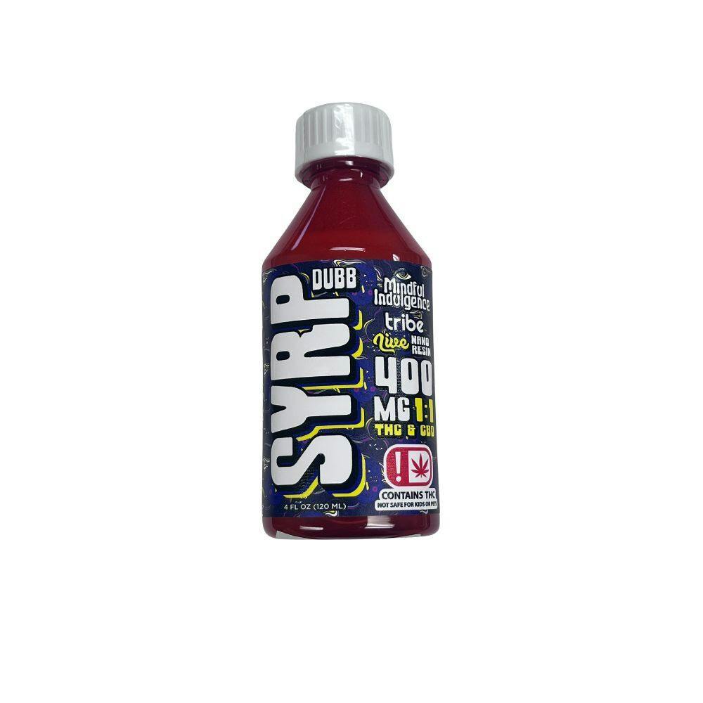 1:1 Dubb Syrp | Banana Berry | Mix-in | 400mg | 120ml
