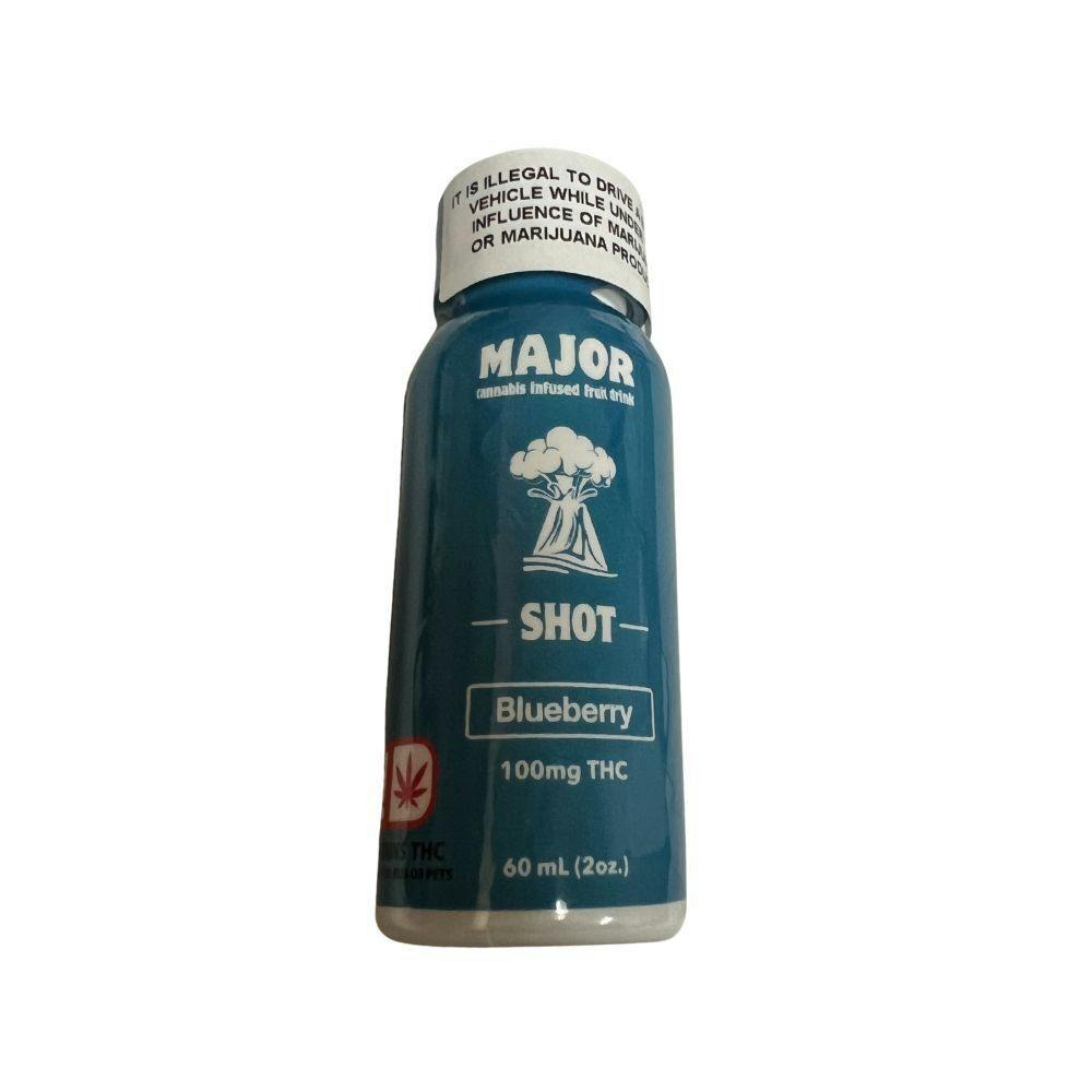 Major | Blueberry Shot | 100mg | 6.7oz