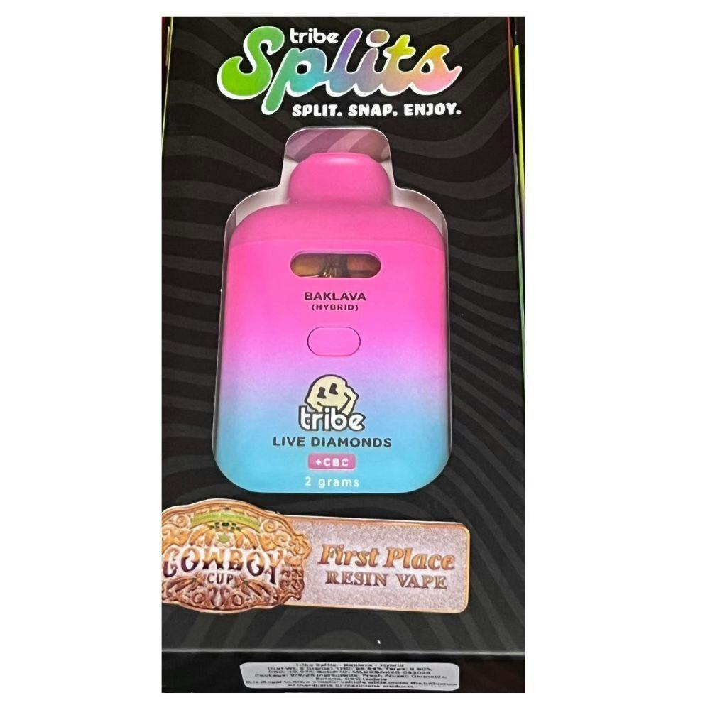 Tribe | Baklava + CBC | Splits Live Disposable | 2g *