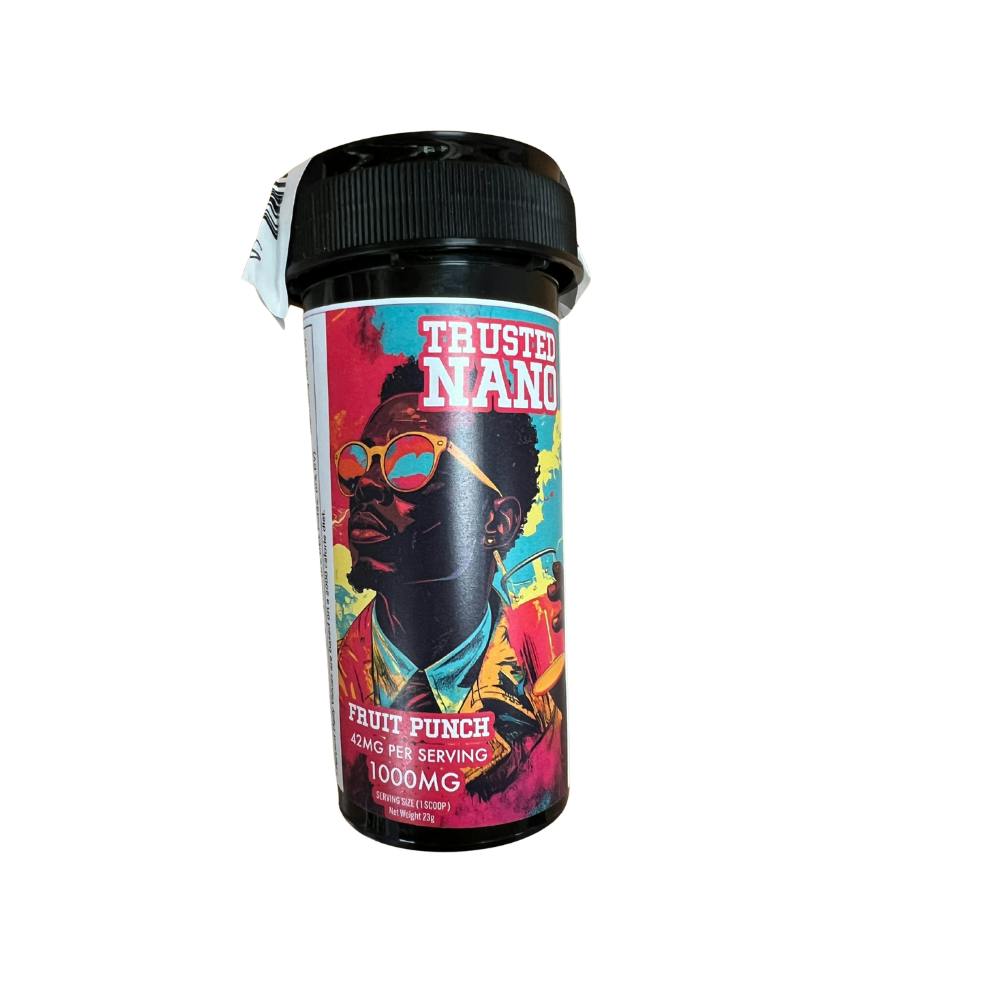 Trusted Nano - 1000mg THC Nano Powder - Fruit Punch - Sativa