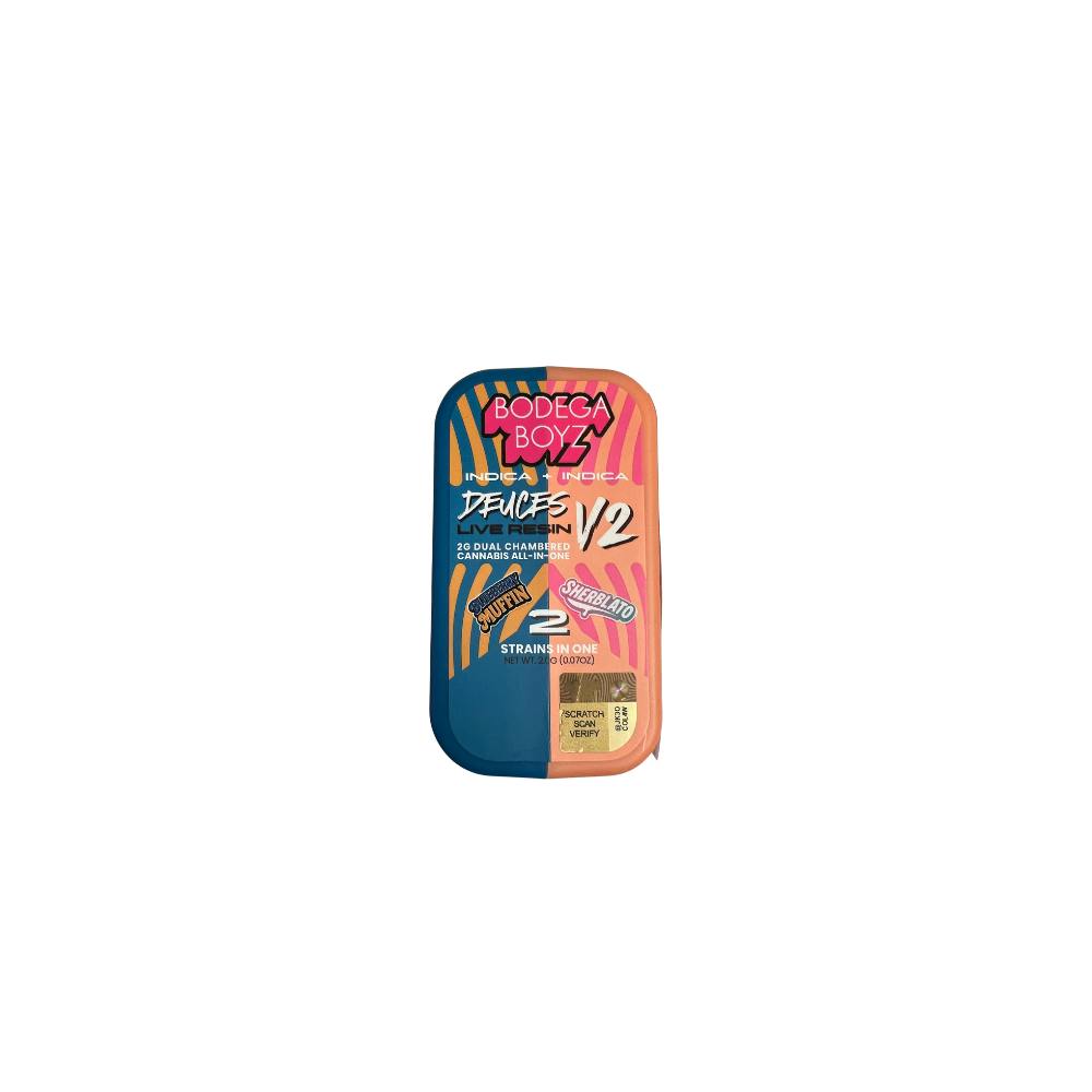 Bodega Boyz | Deuces | Blueberry Muffin + Sherblato | Disposable | 2g