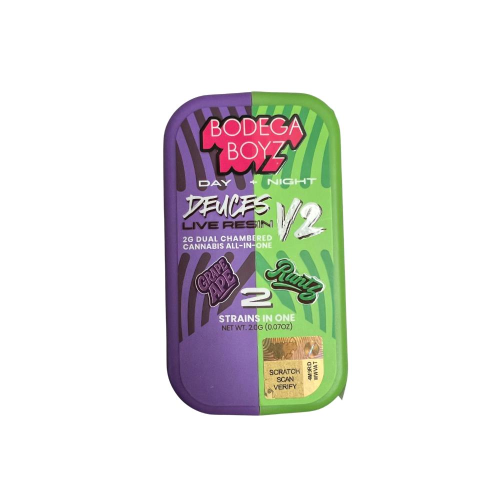 Bodega Boyz | Deuces | Grape Ape + Runtz | Disposable | 2g