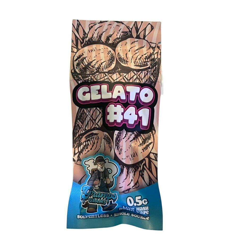 Gelato #41 - 0.5g Live Hash Rosin