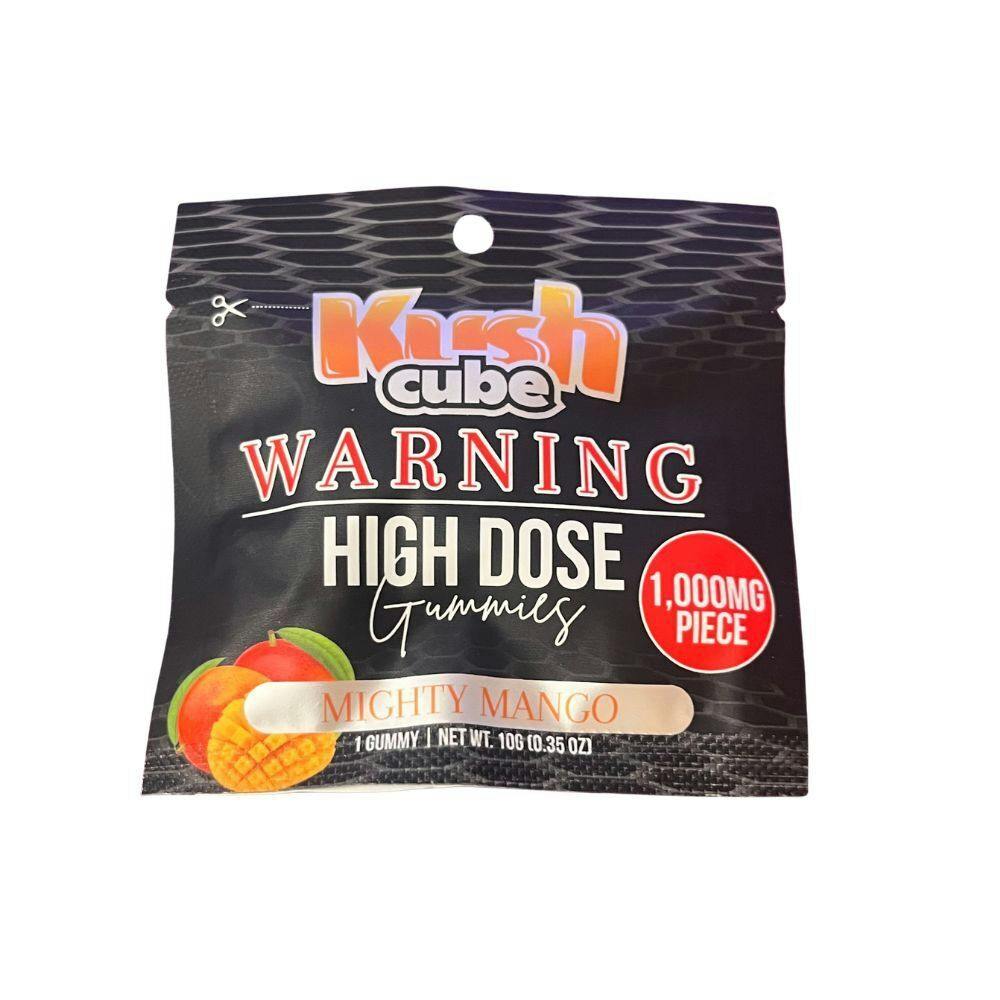 Kush Cube -SINGLE- 1000mg THC - Mighty Mango