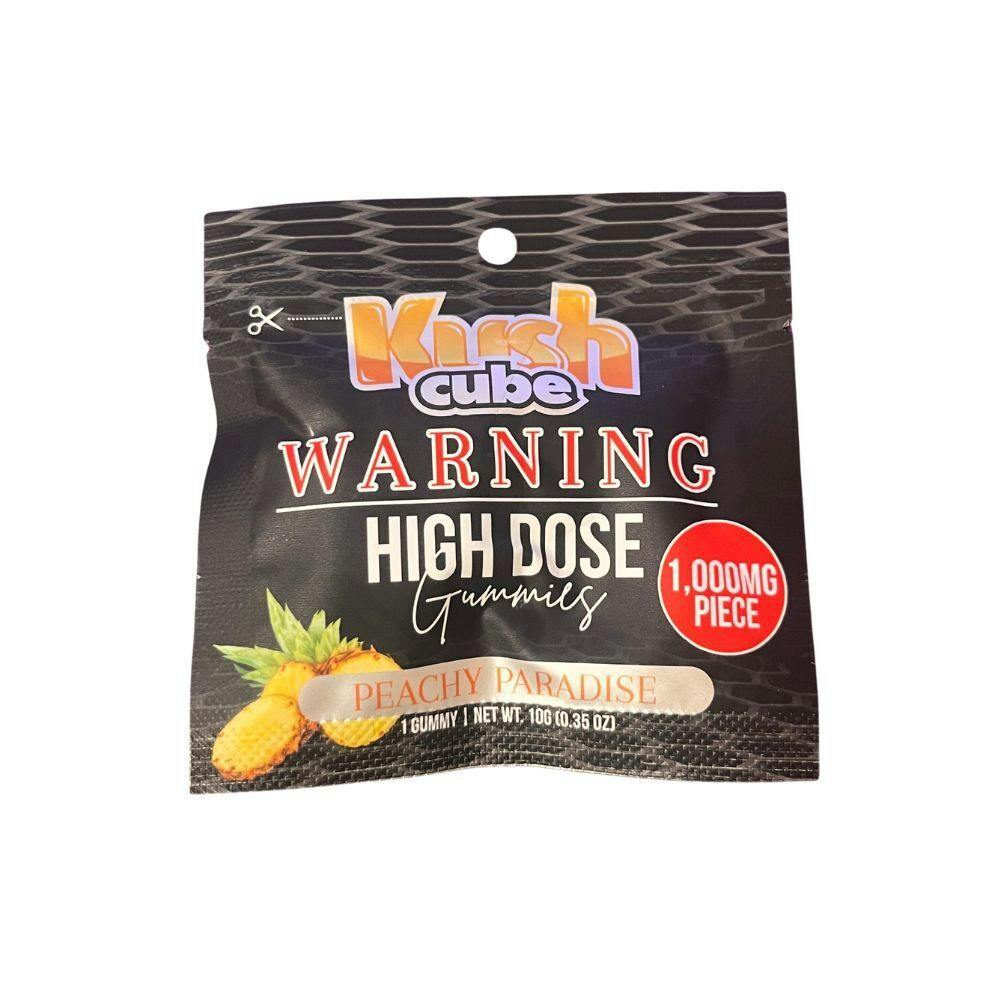 Kush Cube -SINGLE- 1000mg THC - Peachy Paradise