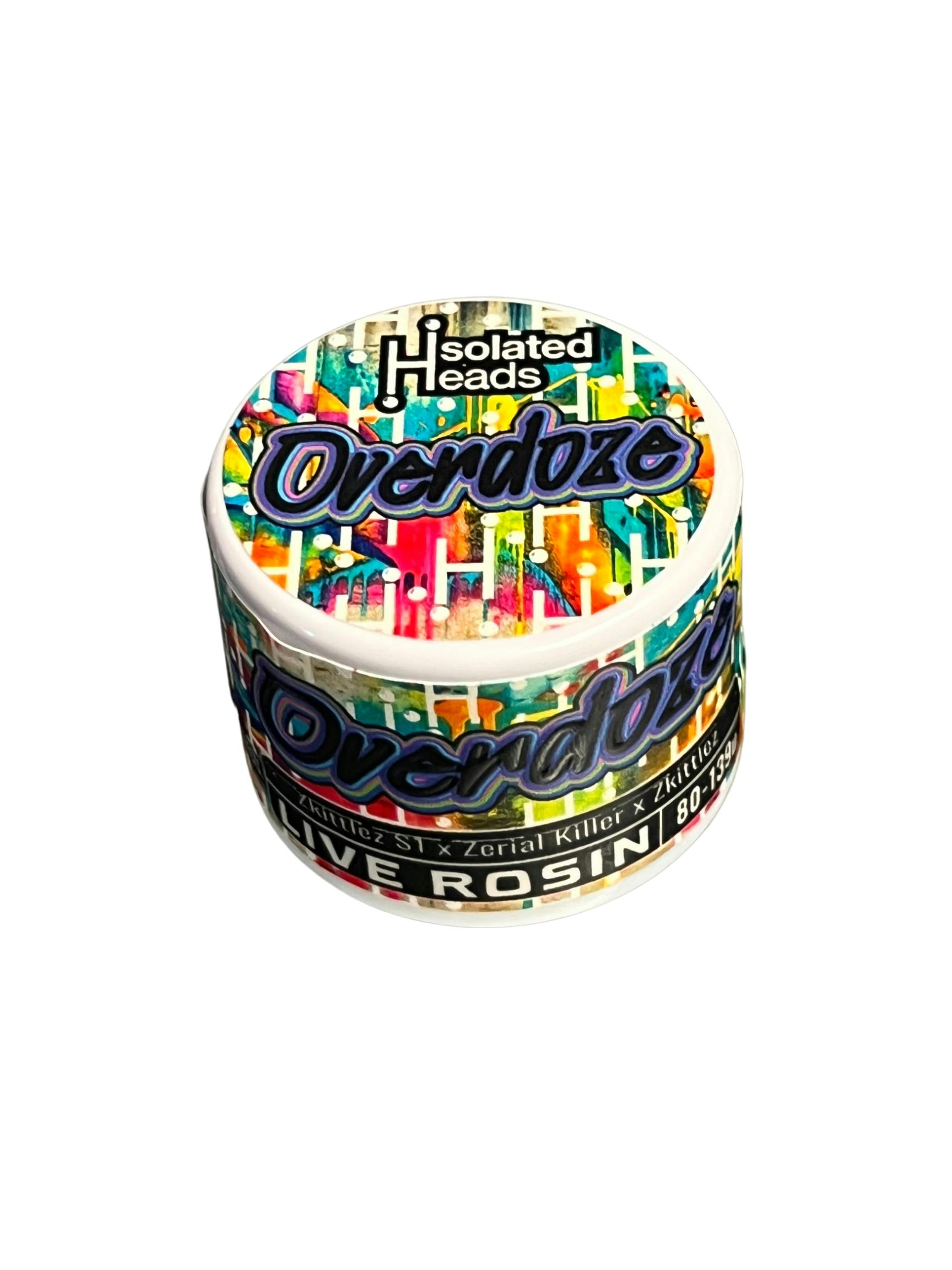 Isolated Heads | 1G Live Rosin | Overdoze