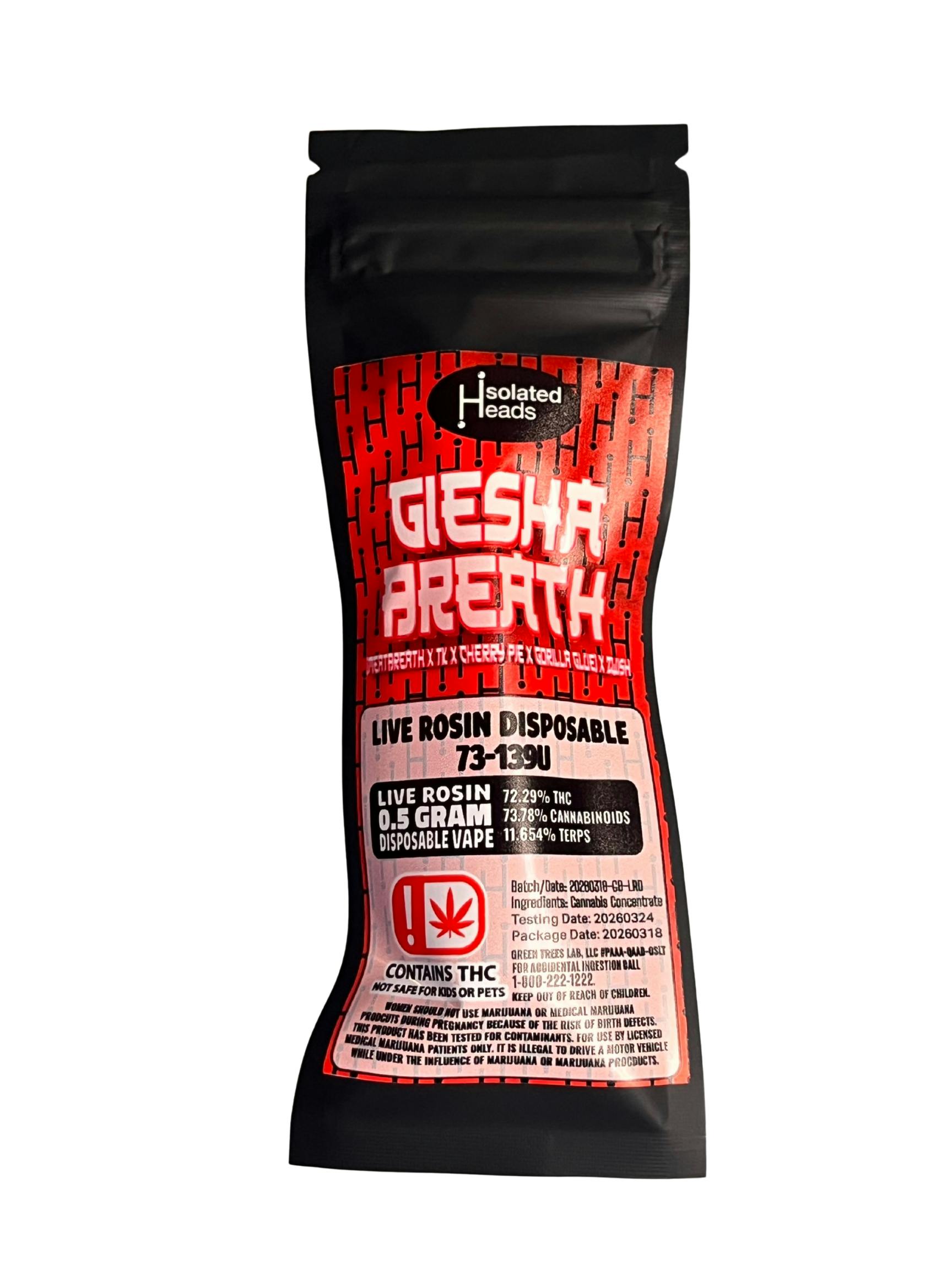 Geisha Breath | Disposable | 0.5g