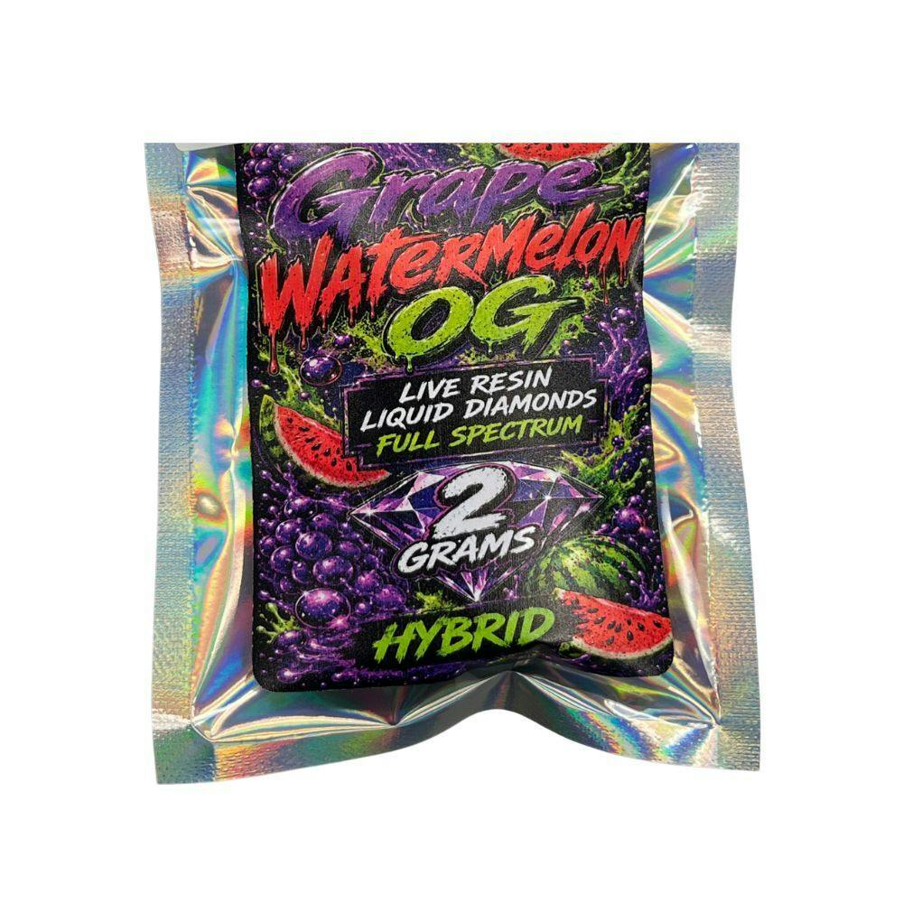 Grape Watermelon OG - 2g- Hybrid - Live Resin/Liquid Diamonds