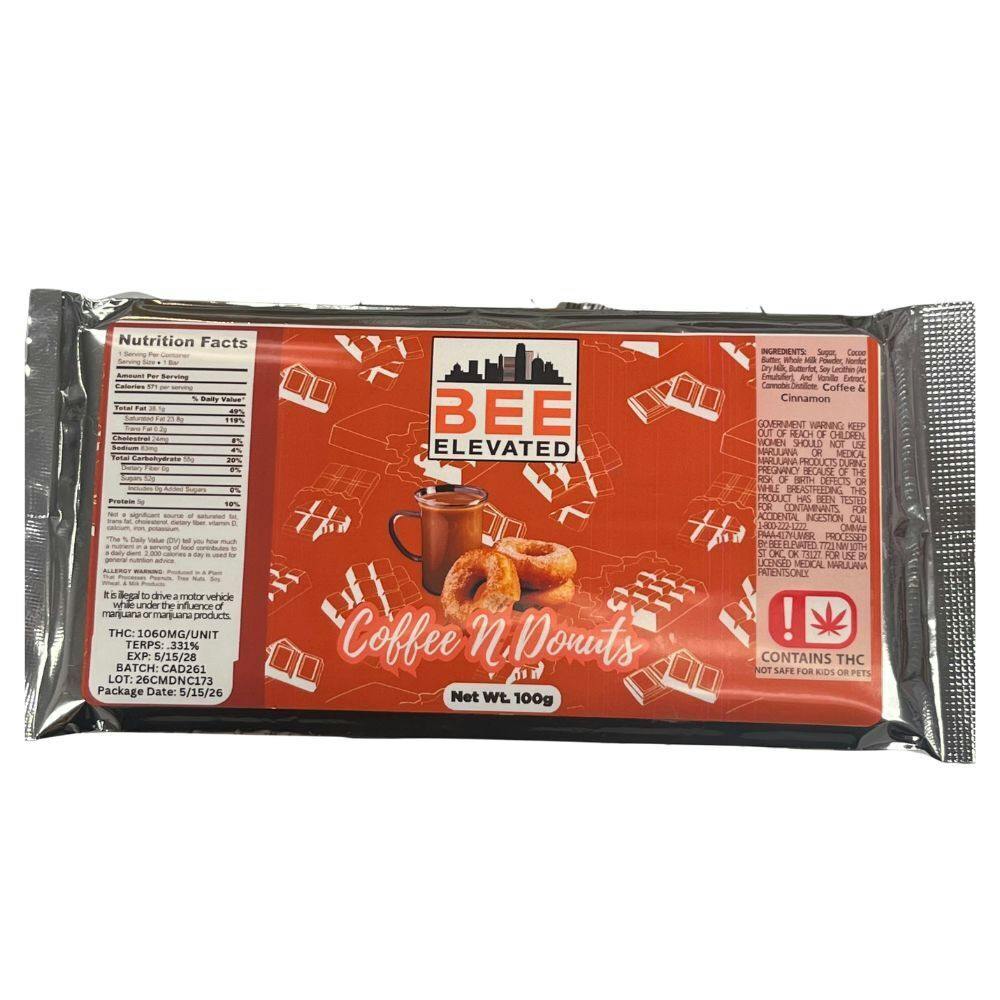 Coffee n Donuts - 1,000mg Chocolate Bar