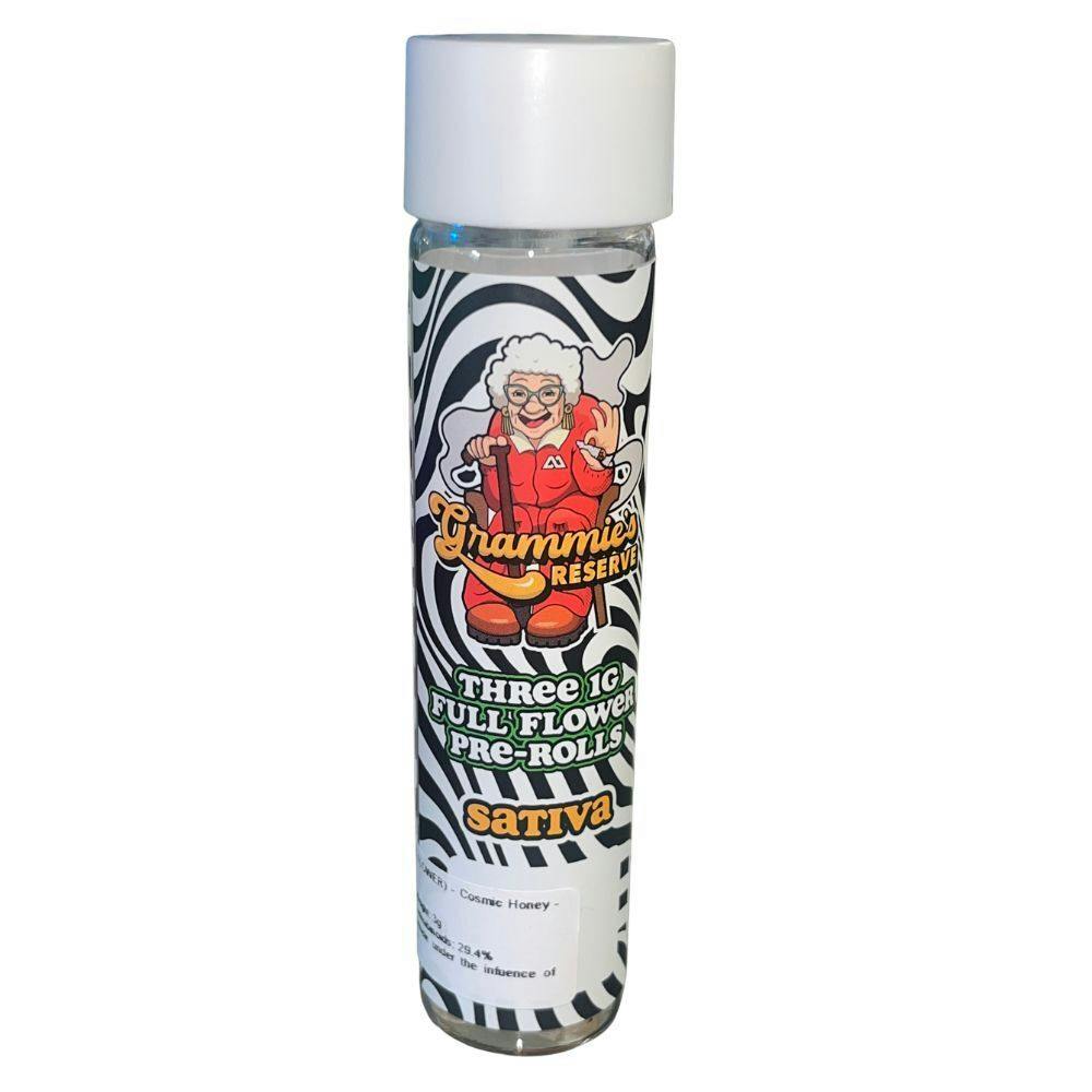 Cosmic Honey - Three 1g Full Flower Pre Rolls