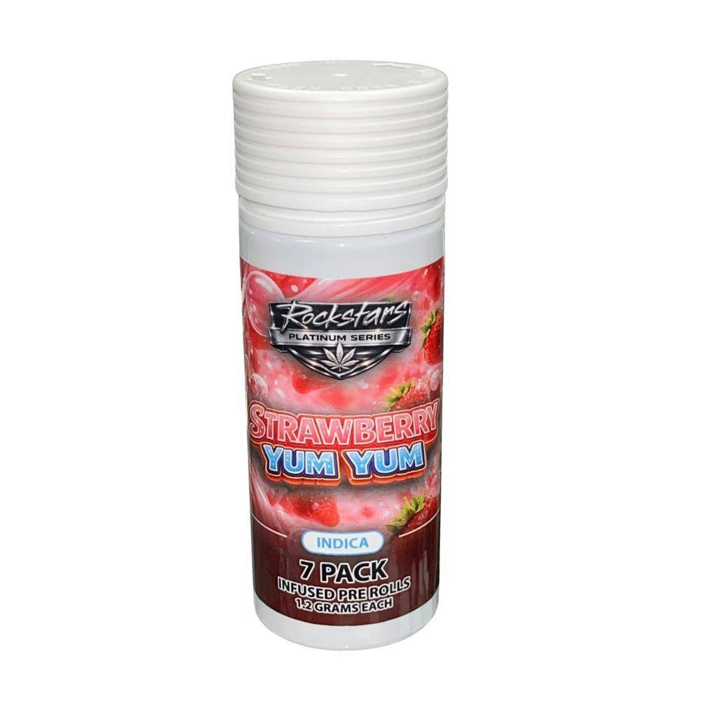 Strawberry Yum Yum - 7pk of 1.2g Infused Pre-rolls