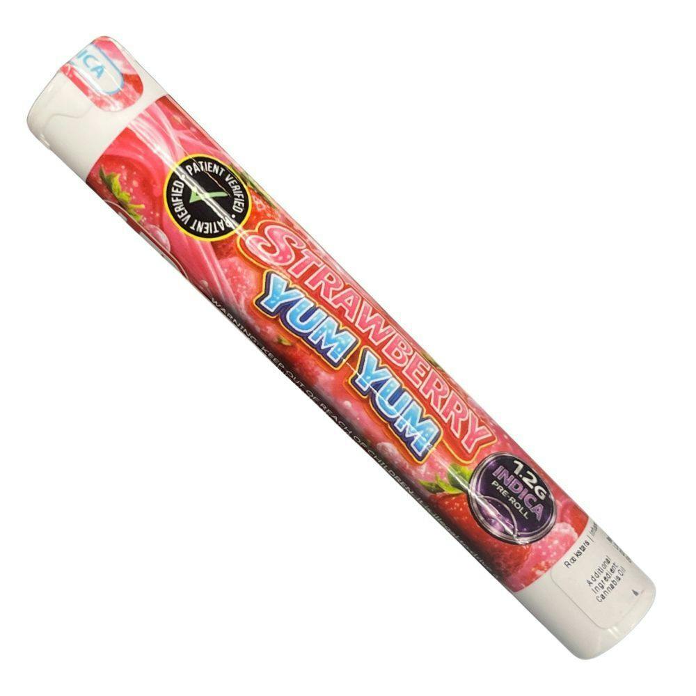 Strawberry Yum Yum - 1.2g Cannabis Oil Infused Joint