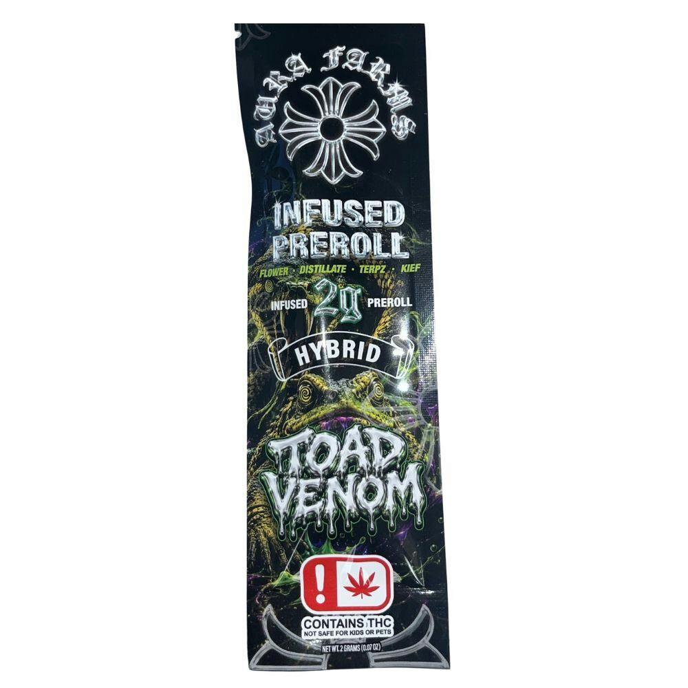 Toad Venom - 2G Infused Joint - Hybrid