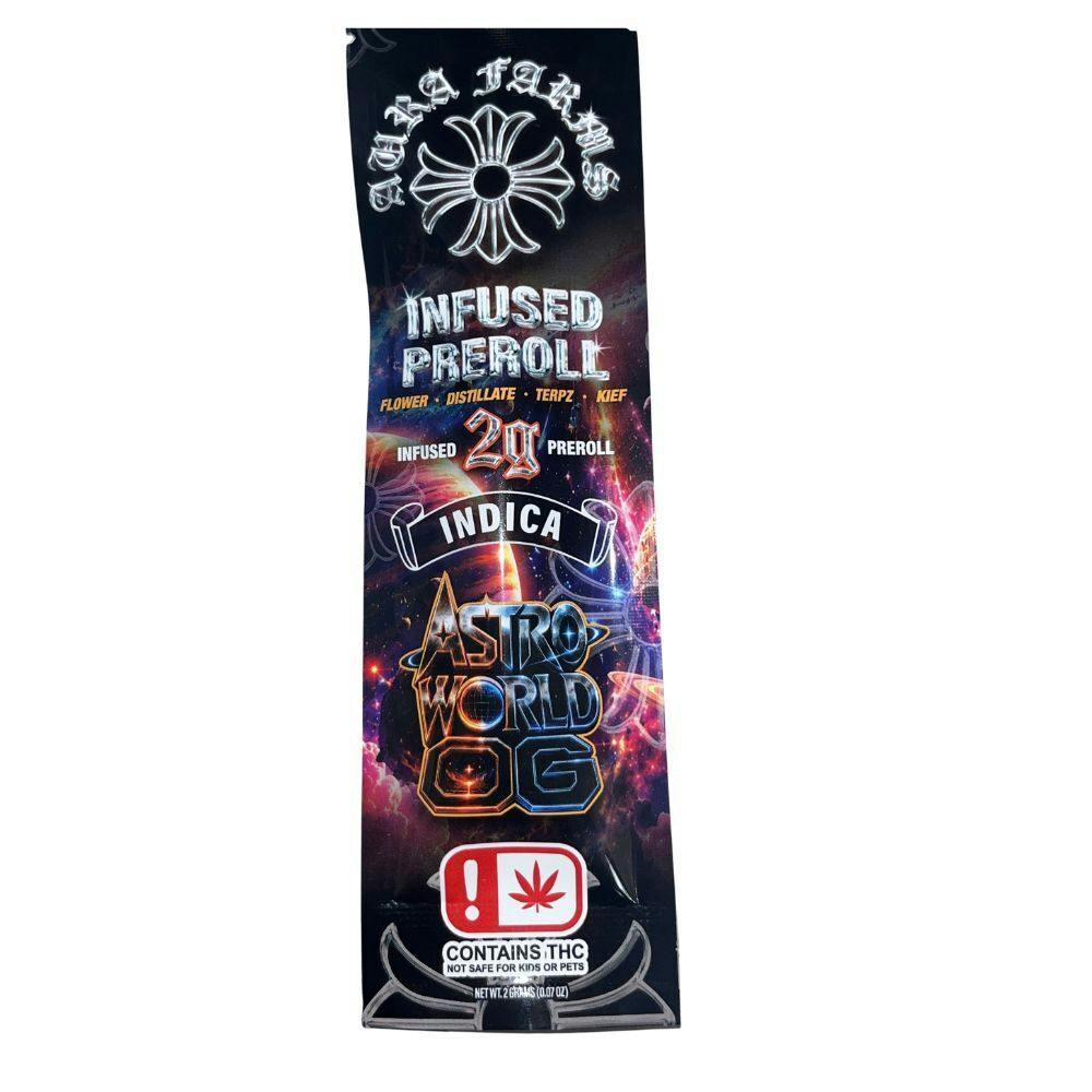 Astro World OG - 2G Infused Joint - Indica