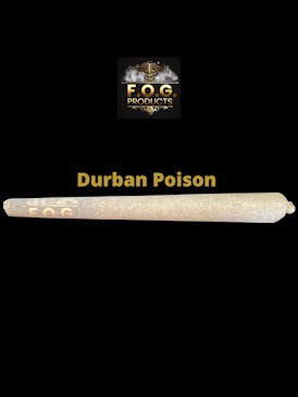 Durban Poison King Size Pre Roll 1G+ (Sativa)