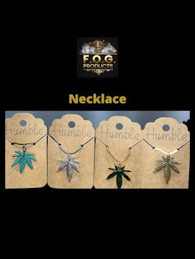Marijuana Leaf Necklace